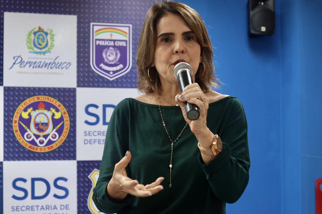 Chefe da Polícia Civil de Pernambuco, Simone Aguiar