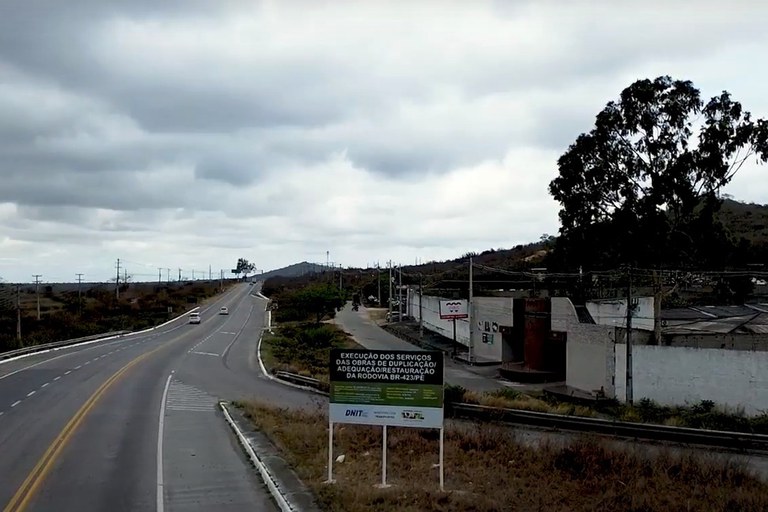 Trecho da rodovia que receberá melhorias