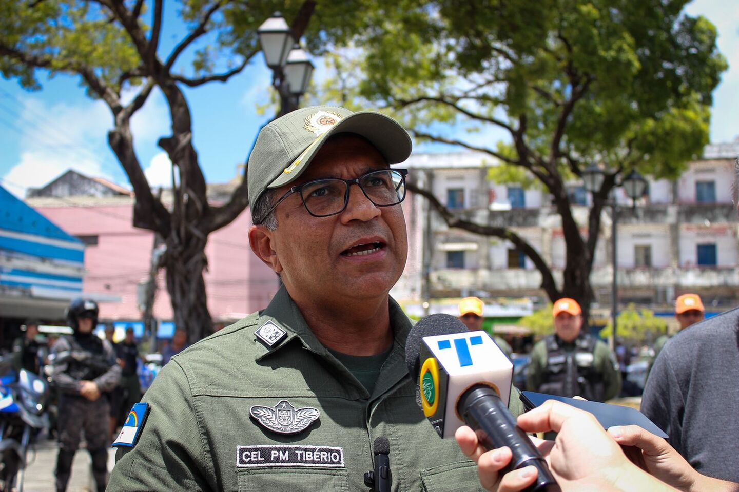 O coronel Tibério César