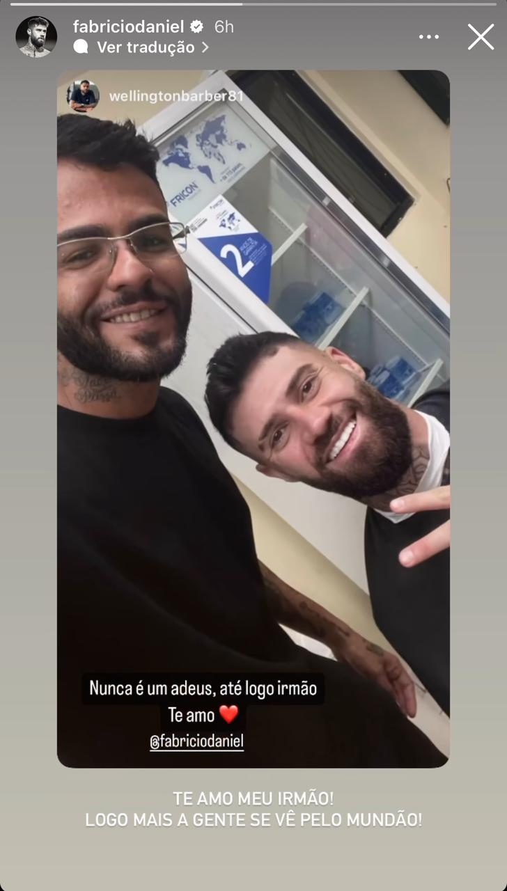 Fabrício Daniel faz publicação em tom de despedida do Sport