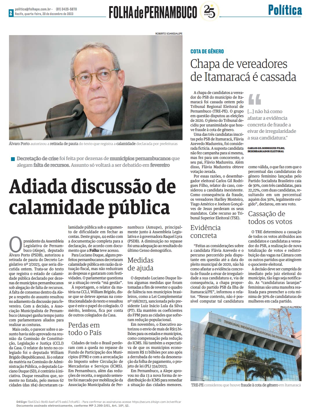 Folha de São Paulo (2023!01!31), PDF