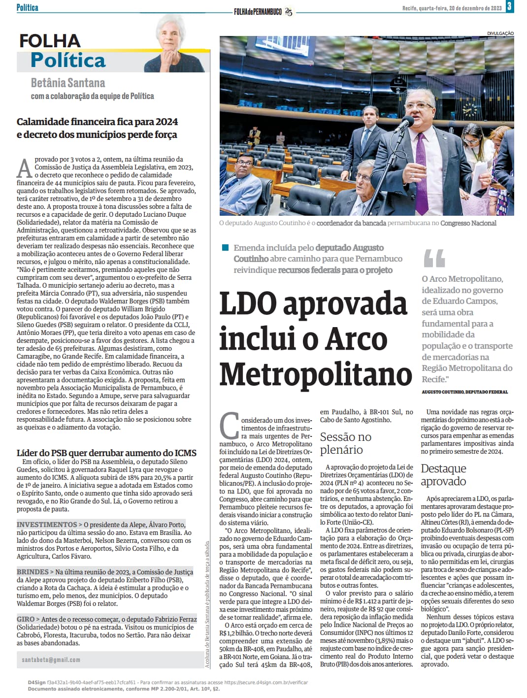 Folha de São Paulo (2023!01!31), PDF