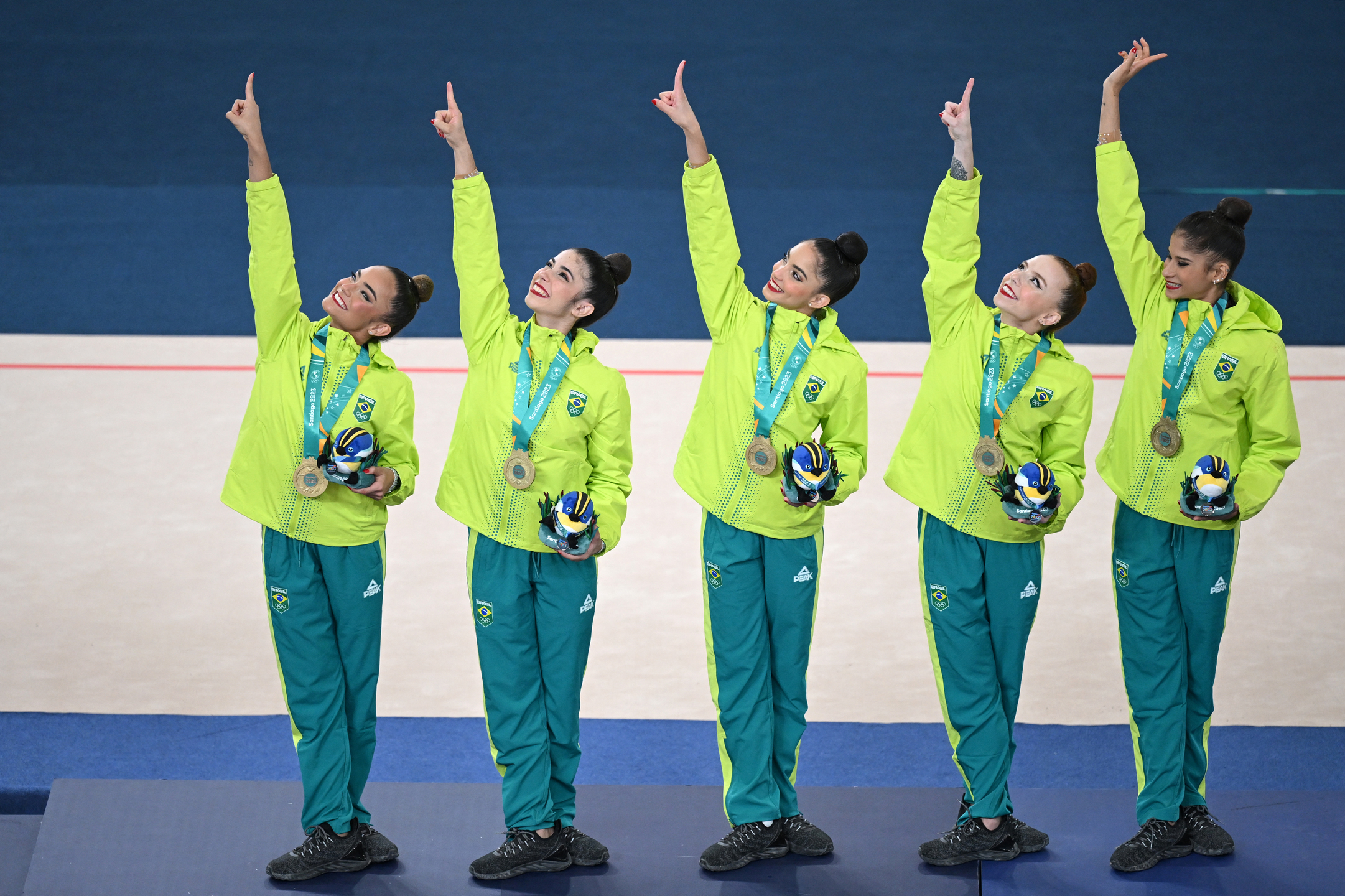 Brasil brilhou em Santiago com direito a recorde de medalhas