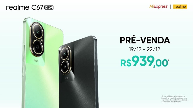 Celular foi disponibilizado com preço promocional no Aliexpress