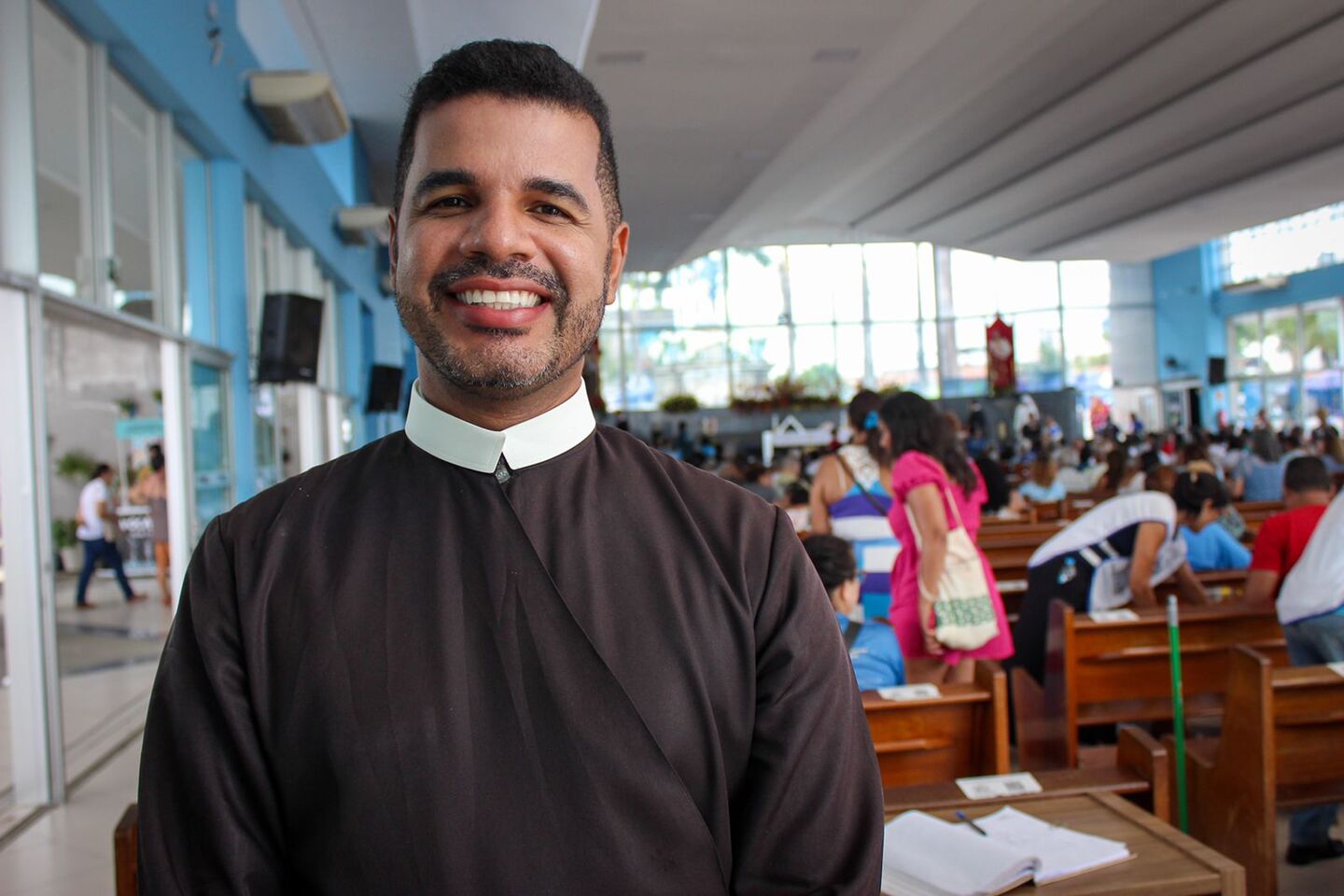 Padre Emerson Borges é reitor do Santuário da Conceição