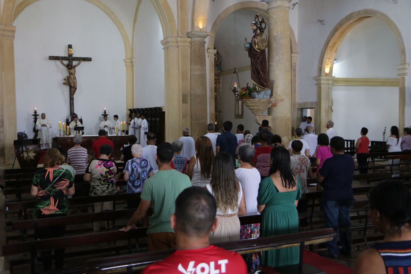 Missa do Natal do Senhor é realizada nesta segunda (25), na Catedral da Sé, em Olinda