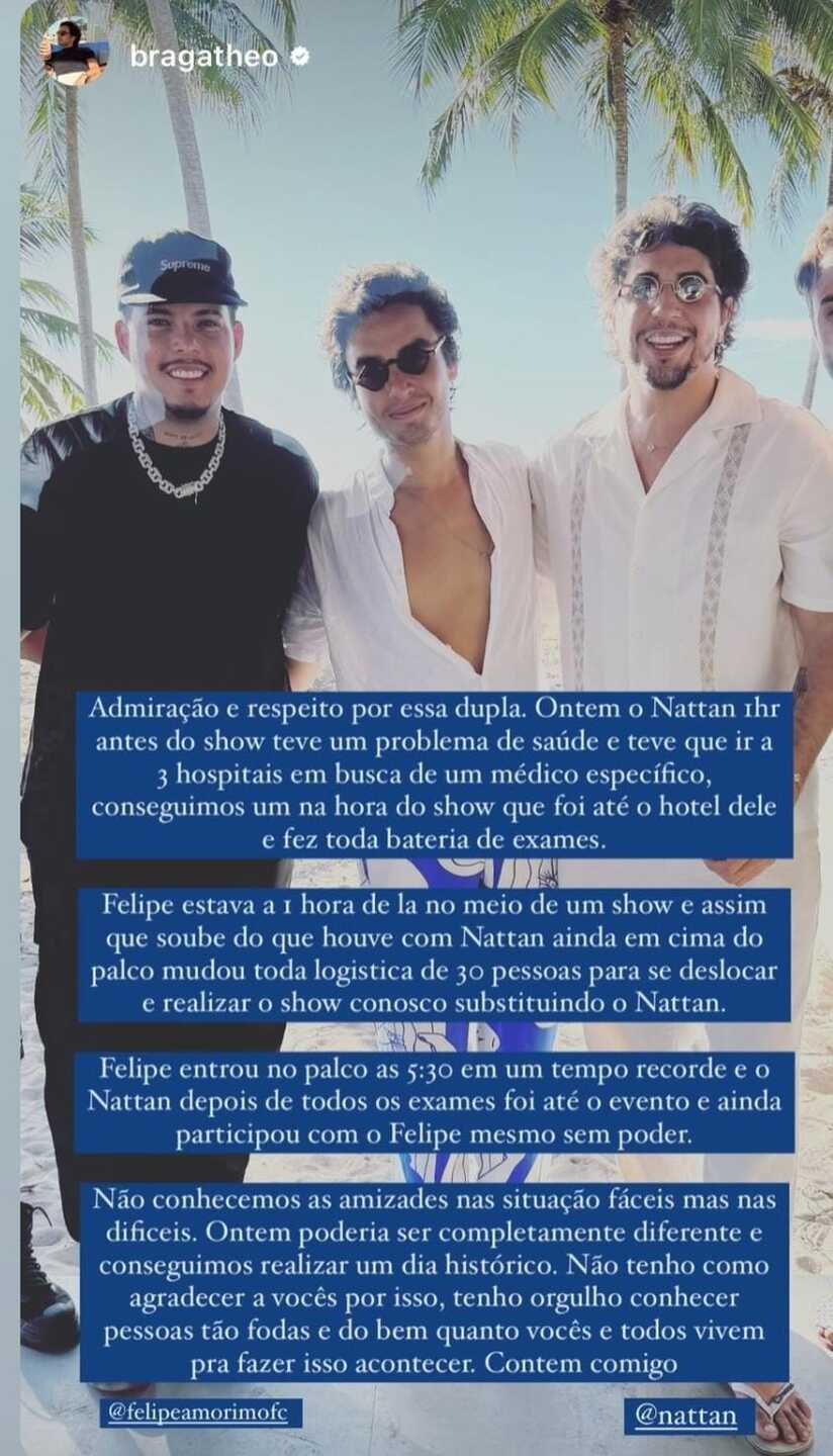 Amigo comenta estado de saúde do cantor Nattan