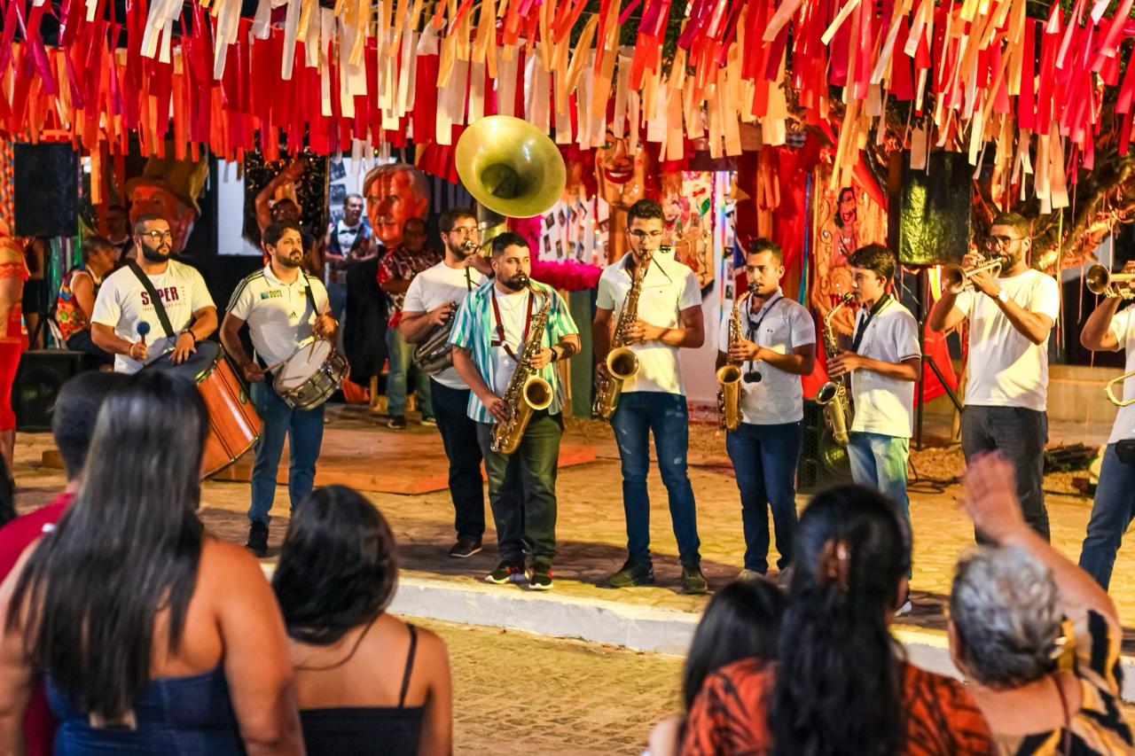 Orquestra de frevo em Gravatá