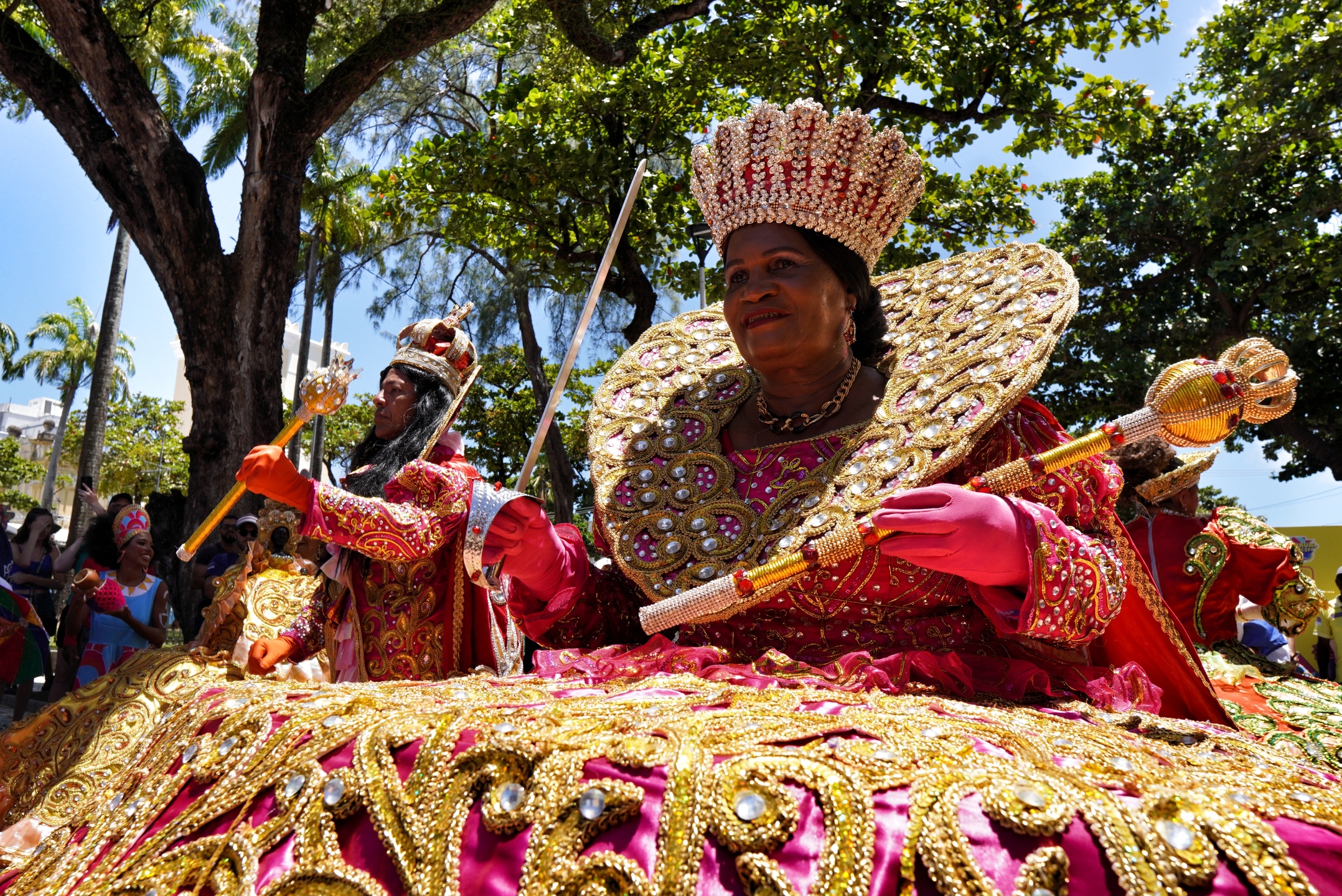 Dona Marivalda, homenageada do Carnaval do Recife 2023.