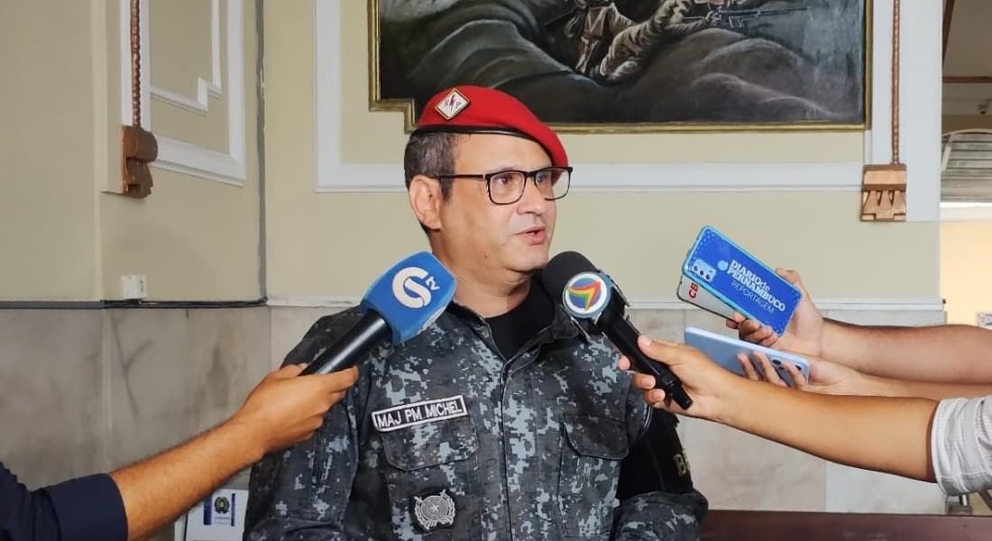 Major Michel, comandante da Radiopatrulha