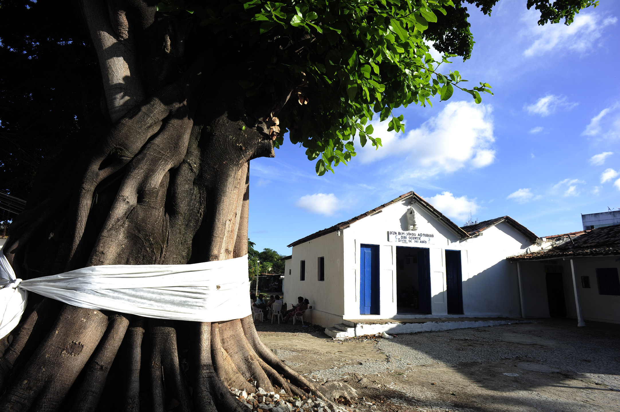 Sítio de Pai Adão, o Terreiro de Candomblé mais antigo de Pernambuco, fundado em 1875. 