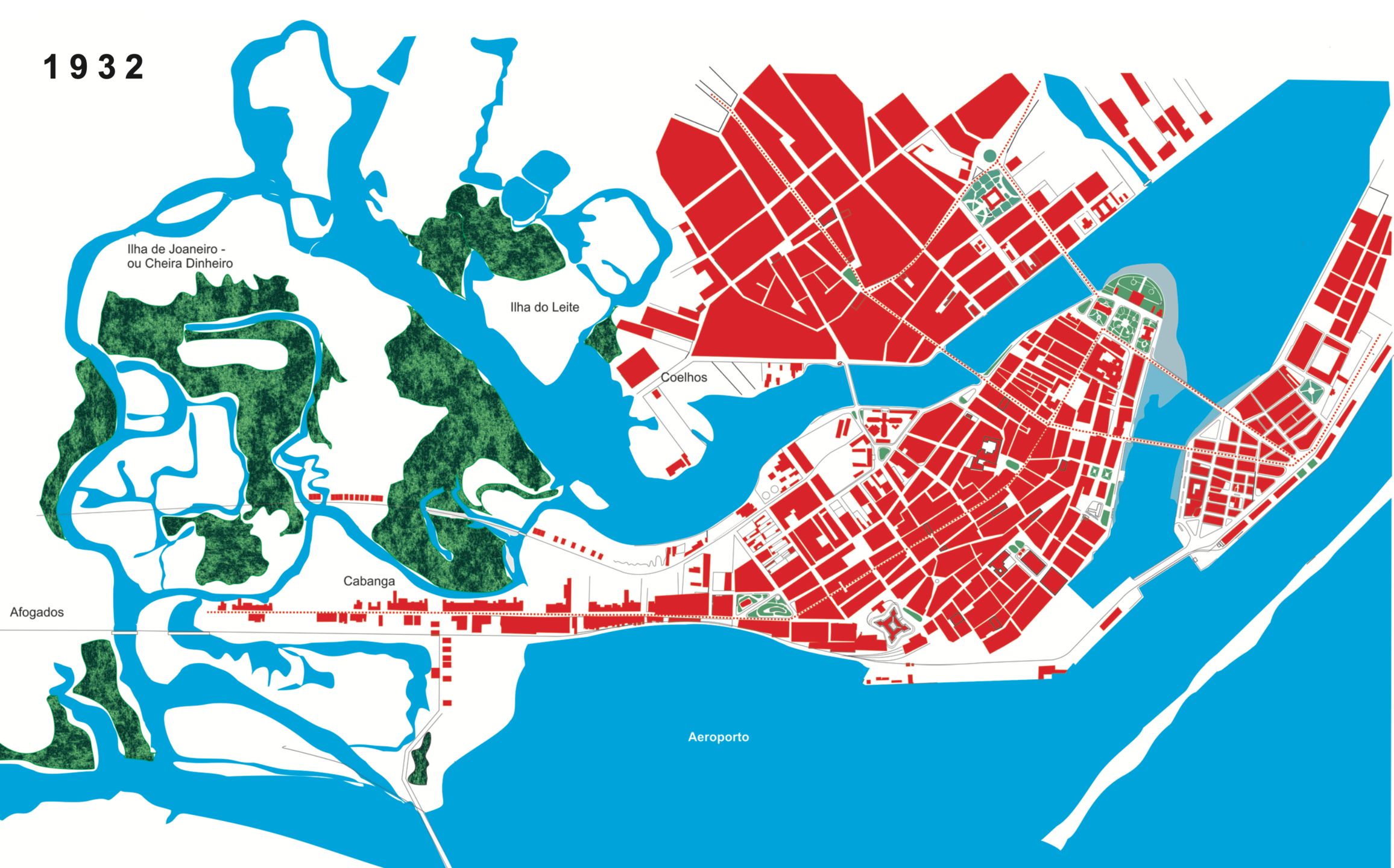 Evolução Urbana do Recife. 