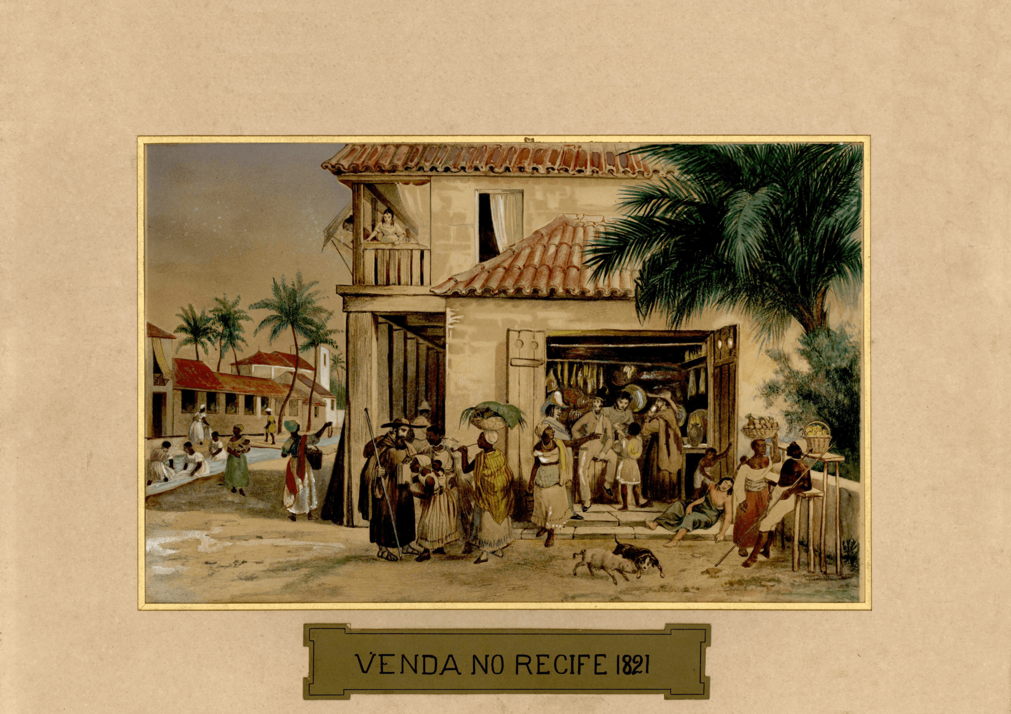 Venda no Recife, 1835. 