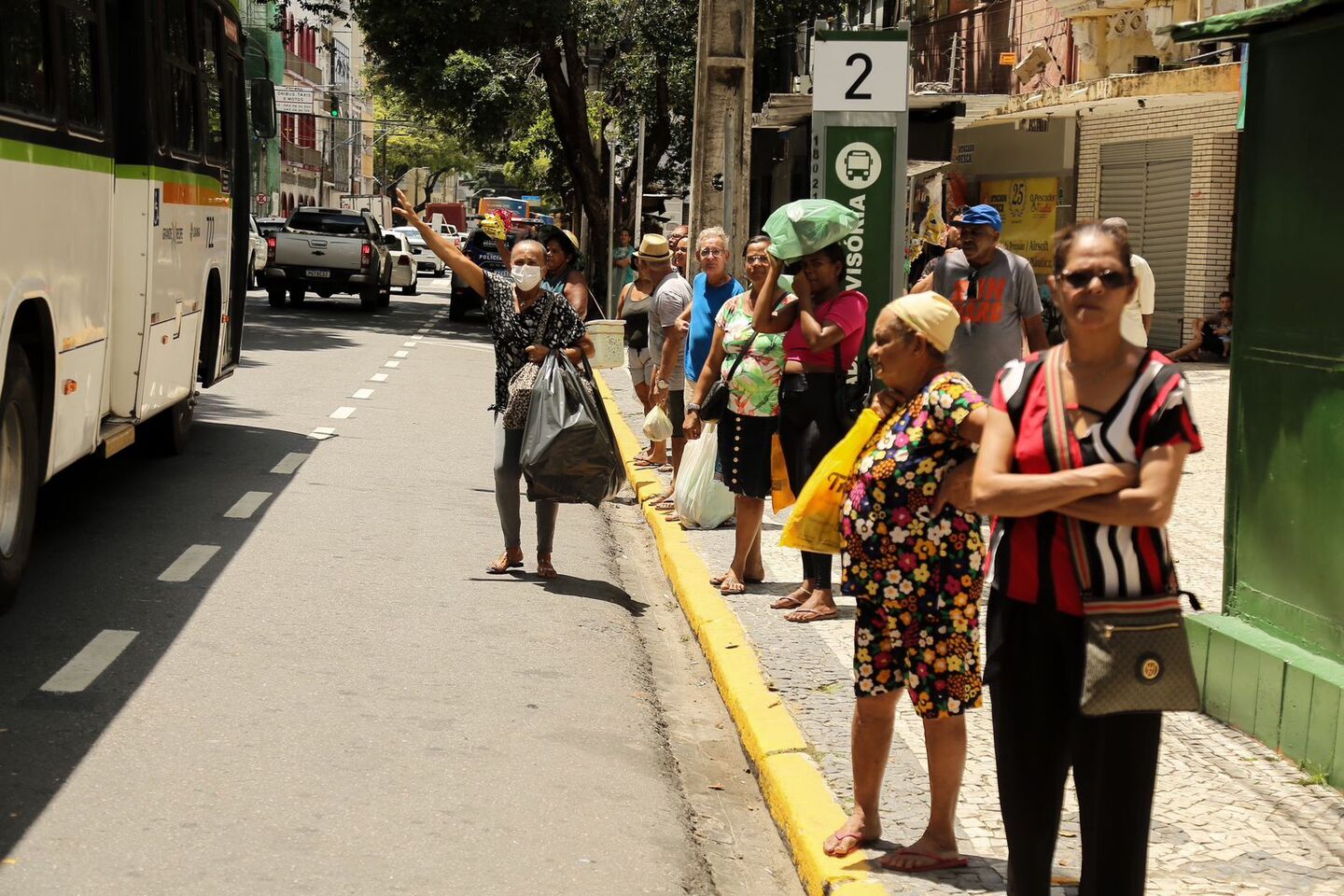 Nova numeração das paradas provisórias