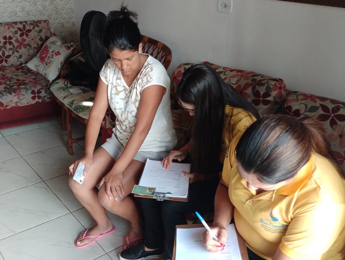 Secretaria de Assistência Social realiza levantamento de afetados pelas fortes chuvas em Bom Conselho