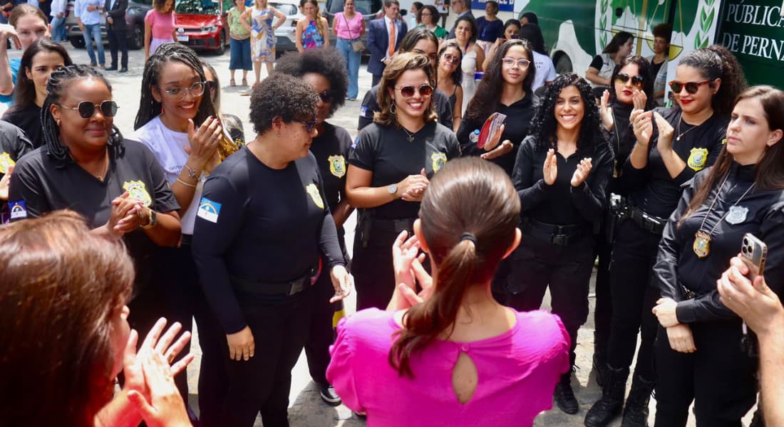 Raquel Lyra e Priscila Krause no evento do Dia Internacional da Mulher