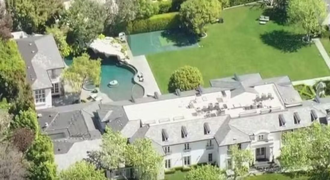 A casa de Diddy em Los Angeles