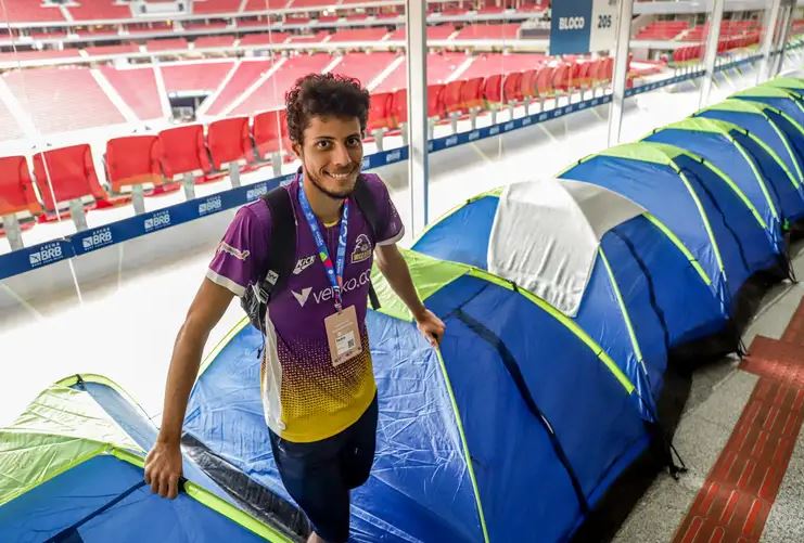 Pedro Toreão quer aproveitar o evento para buscar estágio. 