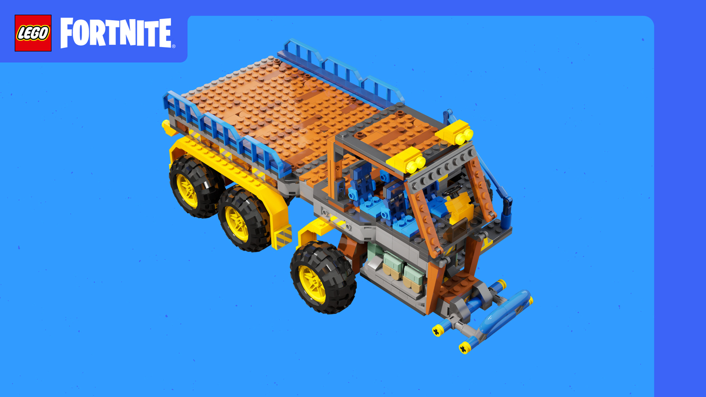 Carreta do Lego Fortnite | Foto: Epic Games/Divulgação