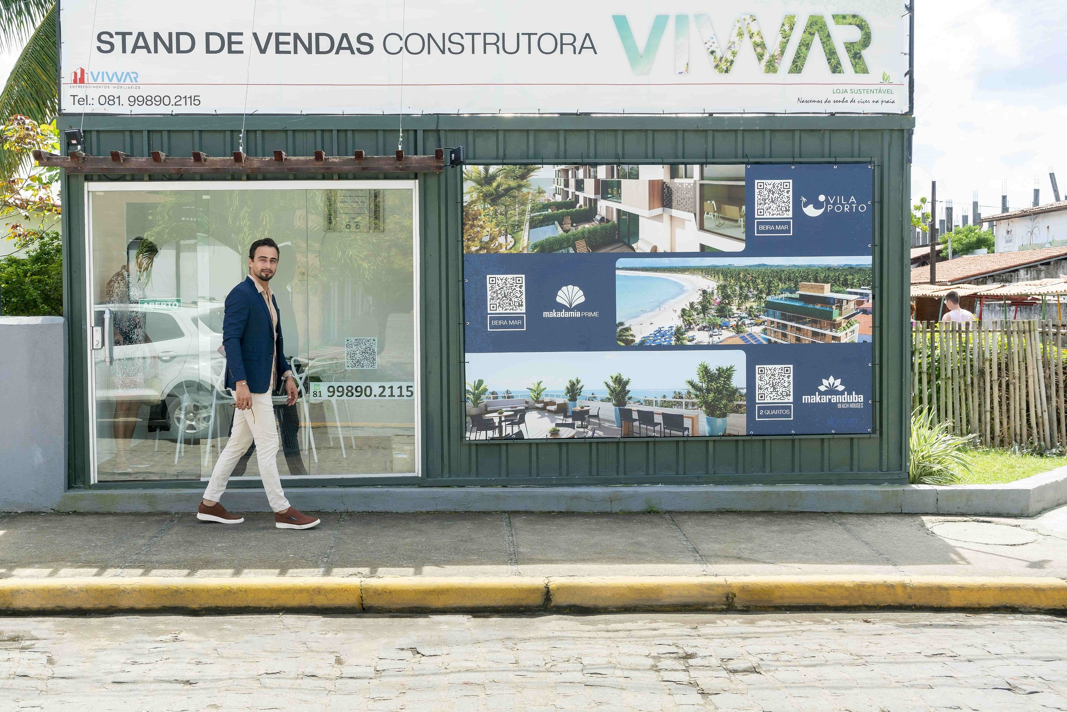 Diretor comercial da Vivvar Empreendimentos Imobiliários, Cesar Daniel já negociou mais de 200 imóveis na região