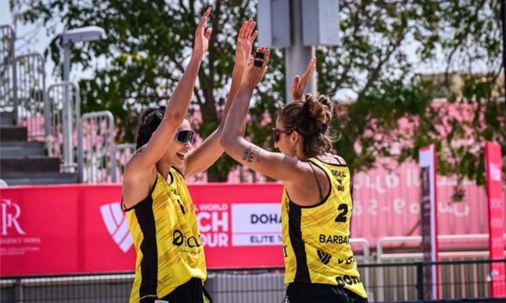 Bárbara Seixas e Carol Solberg foram campeãs do Elite 16 de Doha