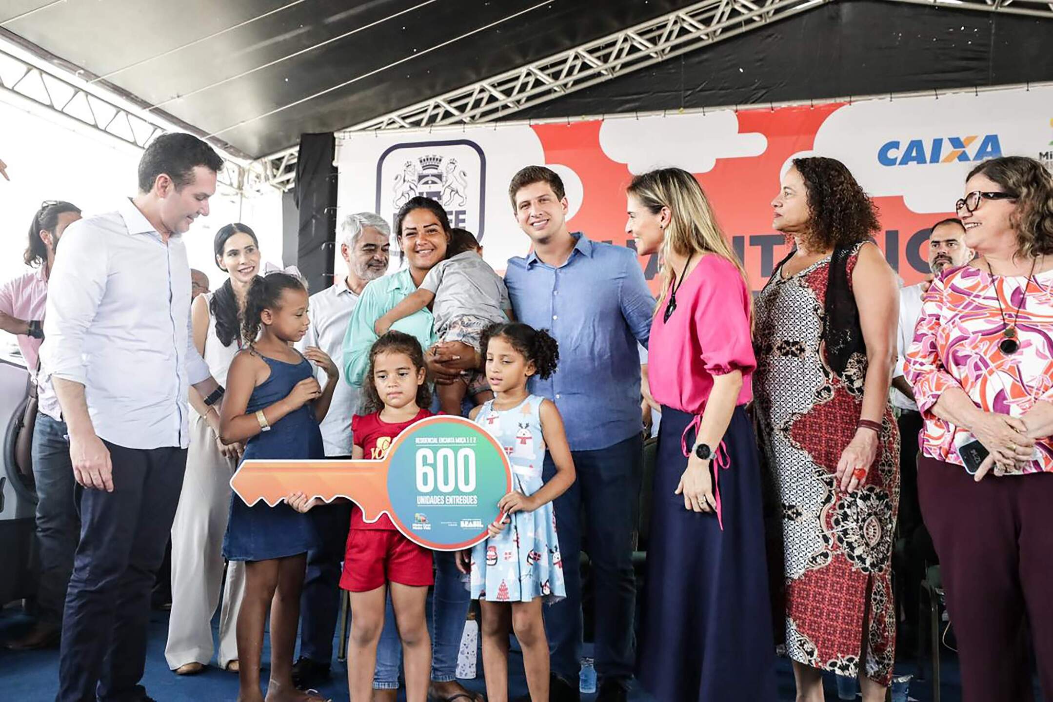 Em 2023, a Prefeitura do Recife entregou dois conjuntos habitacionais, beneficiando 1.160 famílias