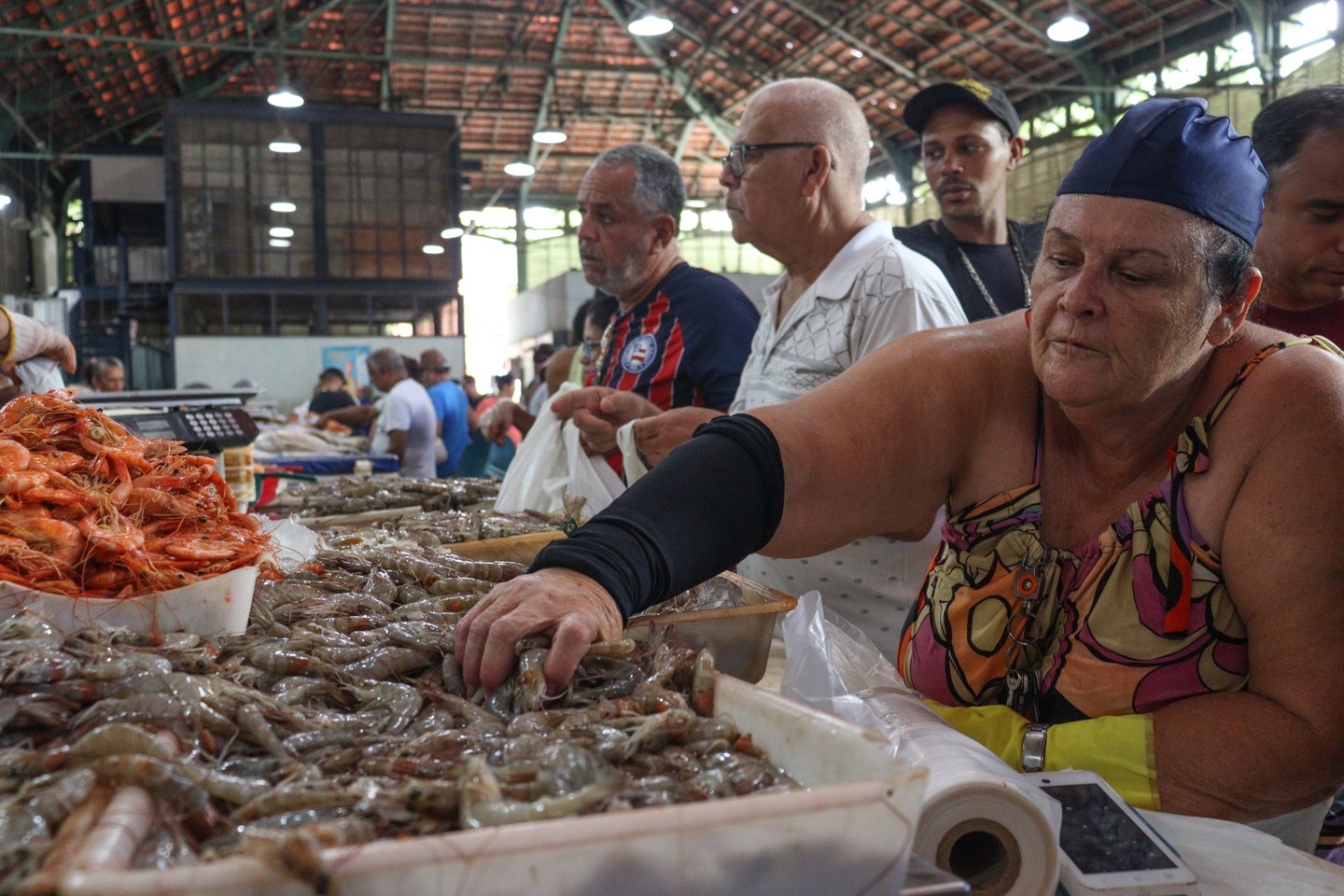 Comerciante Rute Miranda trabalha há 58 anos no Mercado de São José 