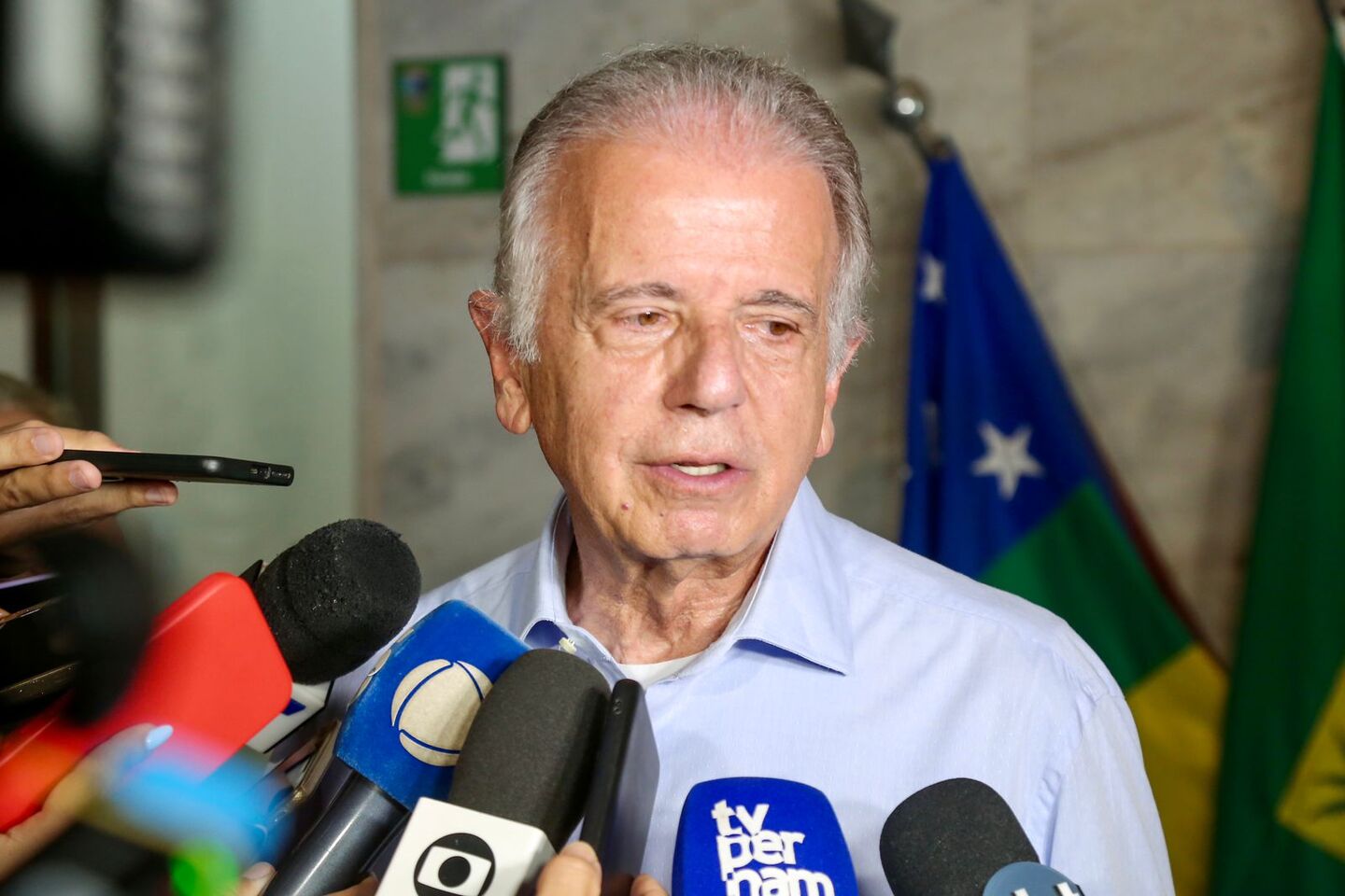 O ministro da Defesa, José Múcio Monteiro