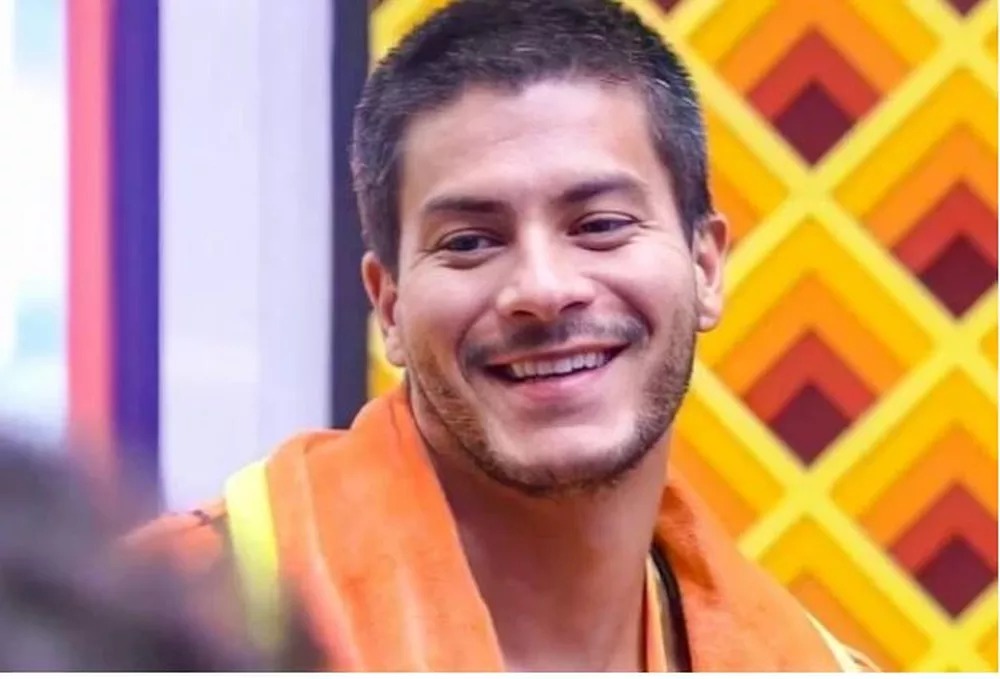 O ator Arthur Aguiar, participante do 'BBB 22' TV Globo 