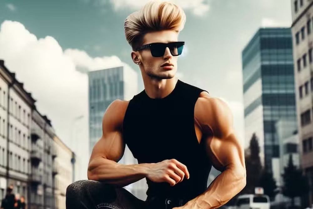 Esta é a aparência de Johnny Bravo na vida real, segundo Copilot