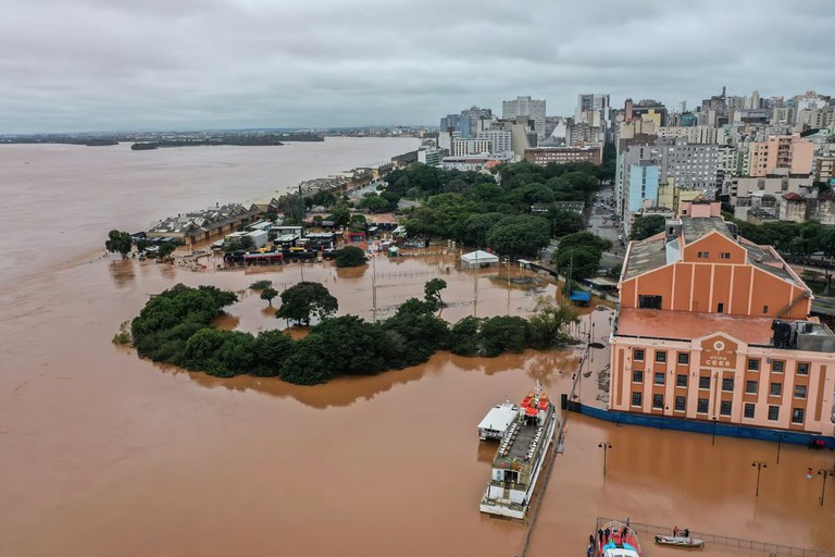 Rio Grande do Sul foi atingido por fortes chuvas