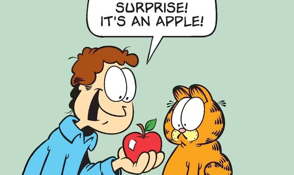 Tirinha do Garfield 