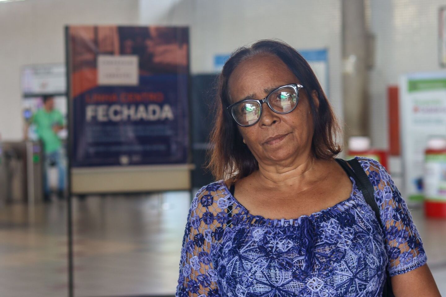 Márcia Nery, de 66 anos, é técnica de enfermagem