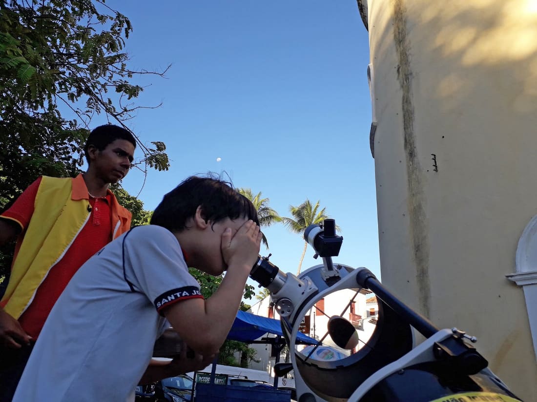 Telescópio do Observatório da Sé, em Olinda