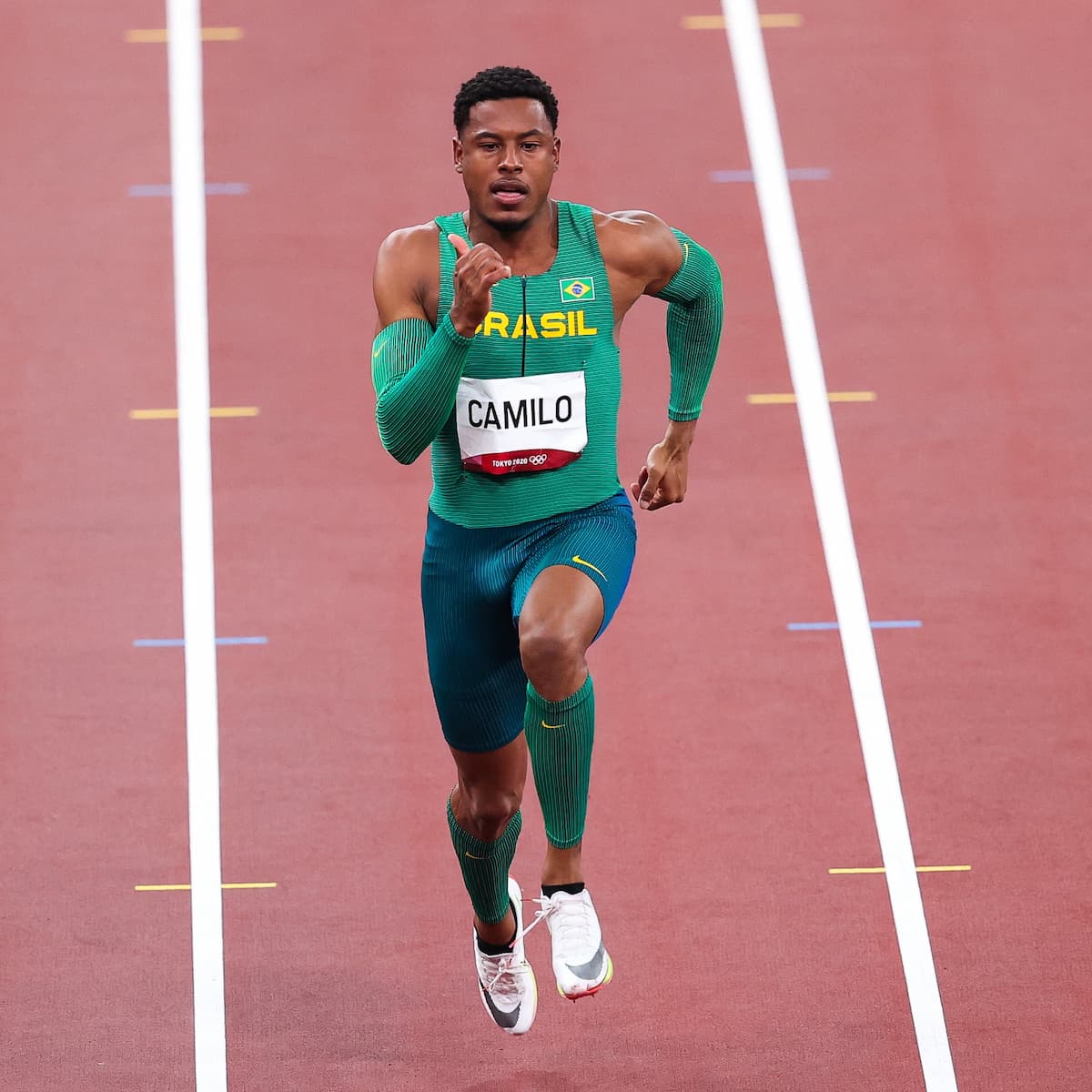 Paulo André é um dos nomes brasileiros na disputa dos 100m rasos e 4x100m 