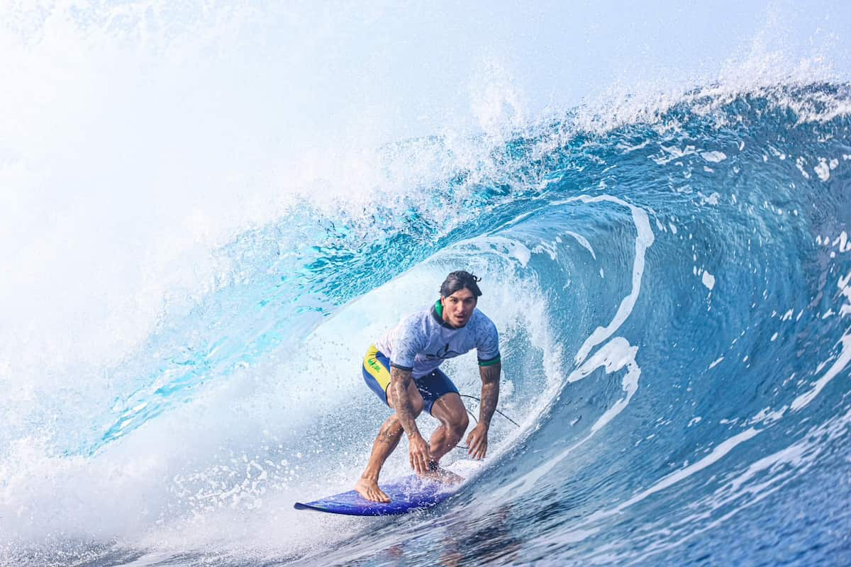 Gabriel Medina é um dos grandes favoritos em Teahupo'o, no Taiti 