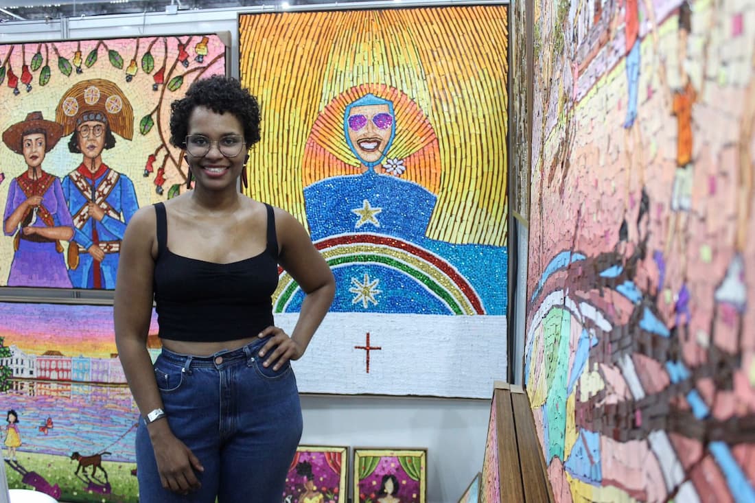 Rafaela Anjos, artista de Olinda com exposição na 24ª Fenarte