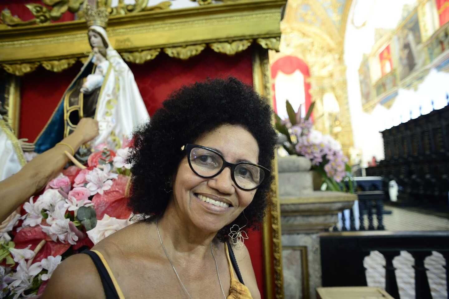 Maria do Carmo Prudêncio, nomeada em homenagem a padroeira