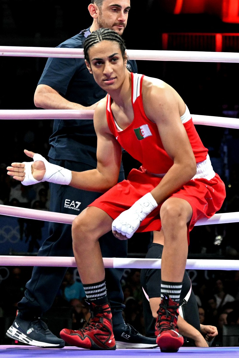  A boxeadora trans Imane Khelif