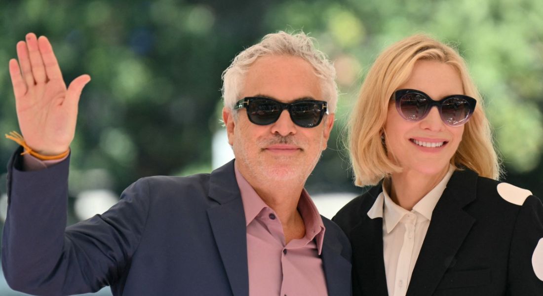 Alfonso Cuarón e Cate Blanchett