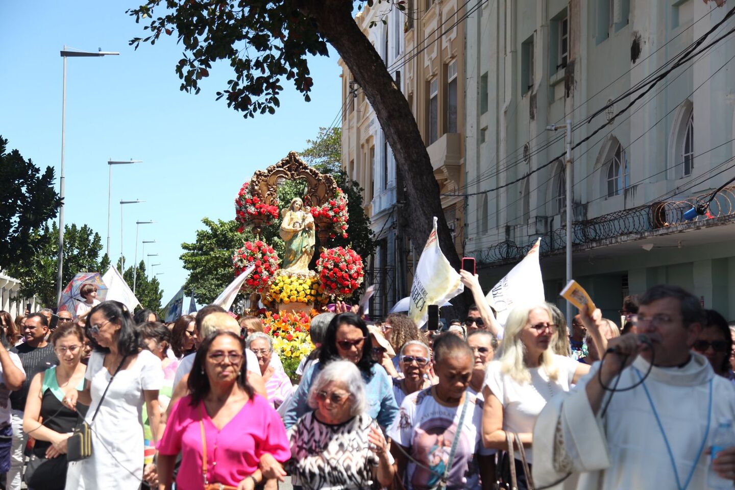 Procissão de Nossa Senhora Da Cabeça no Bairro do Recife