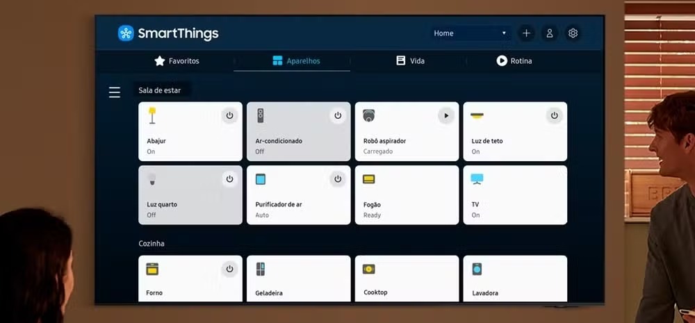 Samsung aposta em TV que permite gerenciamento de aparelhos conectados em casa 