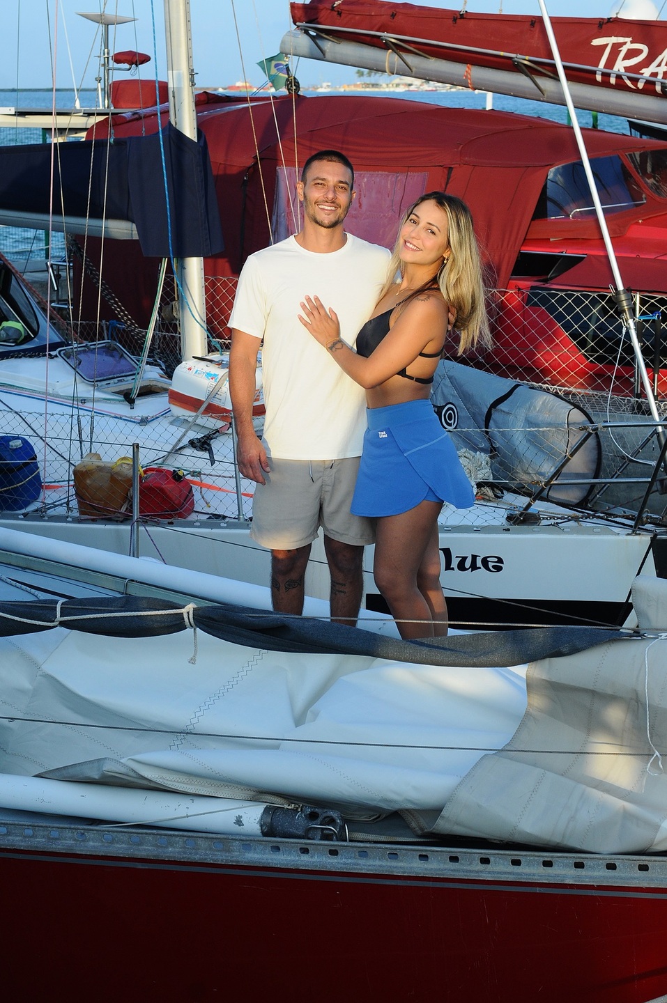 Gabriel De Capitani e Carolina Olo, do Sailing Touché