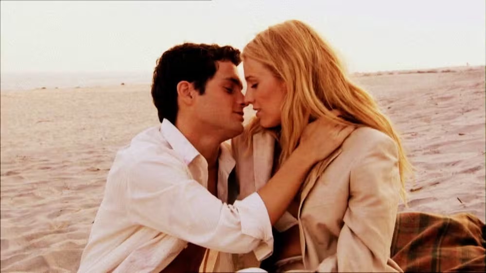 Penn Badgley e Blake Lively, da série 'Gossip girl' 