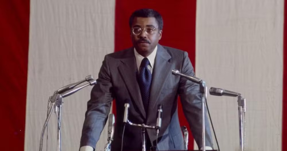 James Earl Jones em 'O presidente negro' 