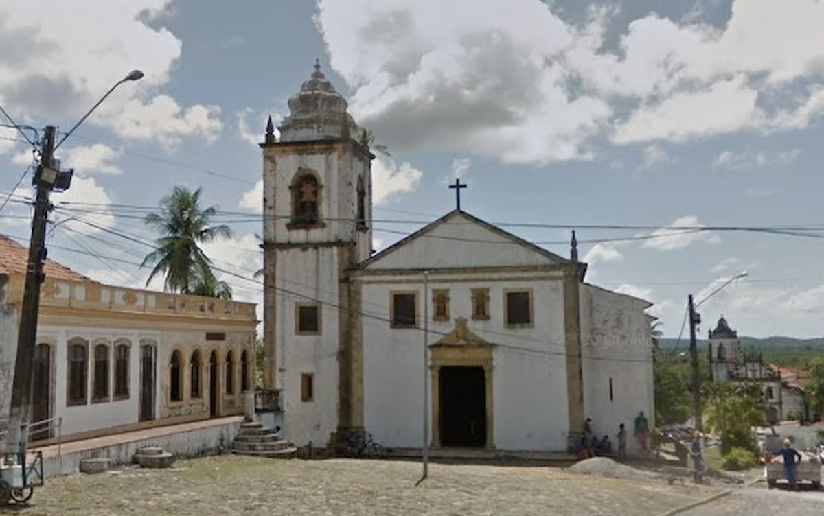 Igreja Matriz de São Cosme e Damião, em Igarassu, na Região Metropolitana do Recife. 