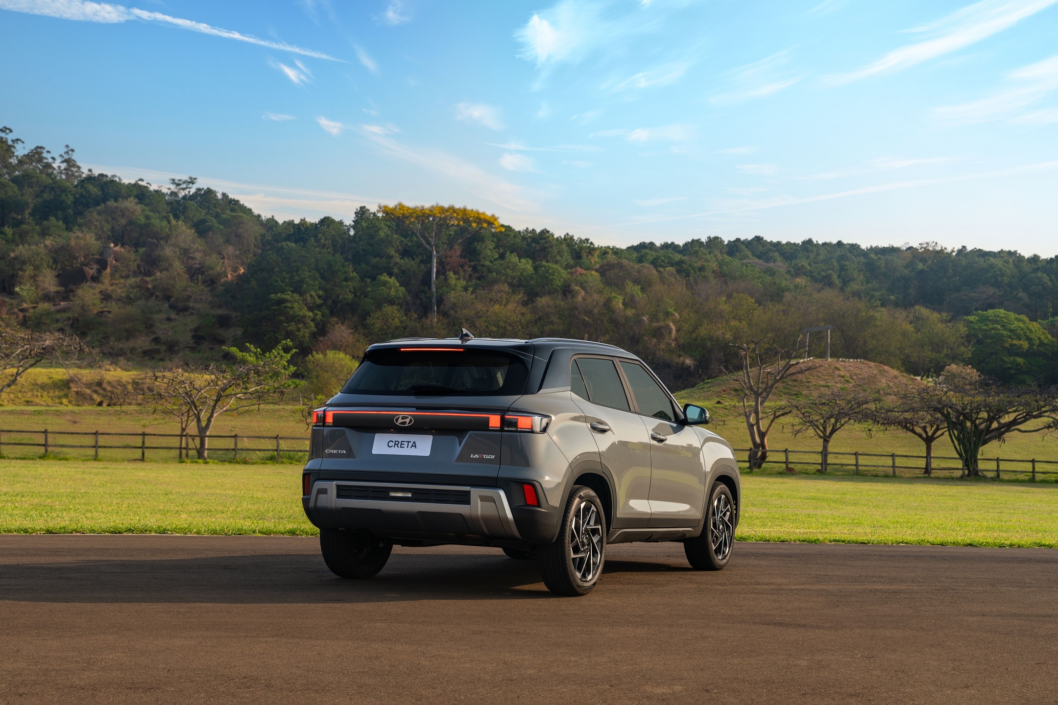 Traseira do Novo Hyundai Creta versão topo de linha Ultimate.