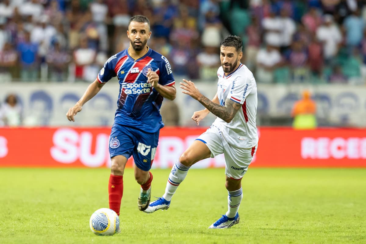 Bahia e Fortaleza estão na broga pela parte de cima da tabela da atual edição do Campeonato Brasileiro 