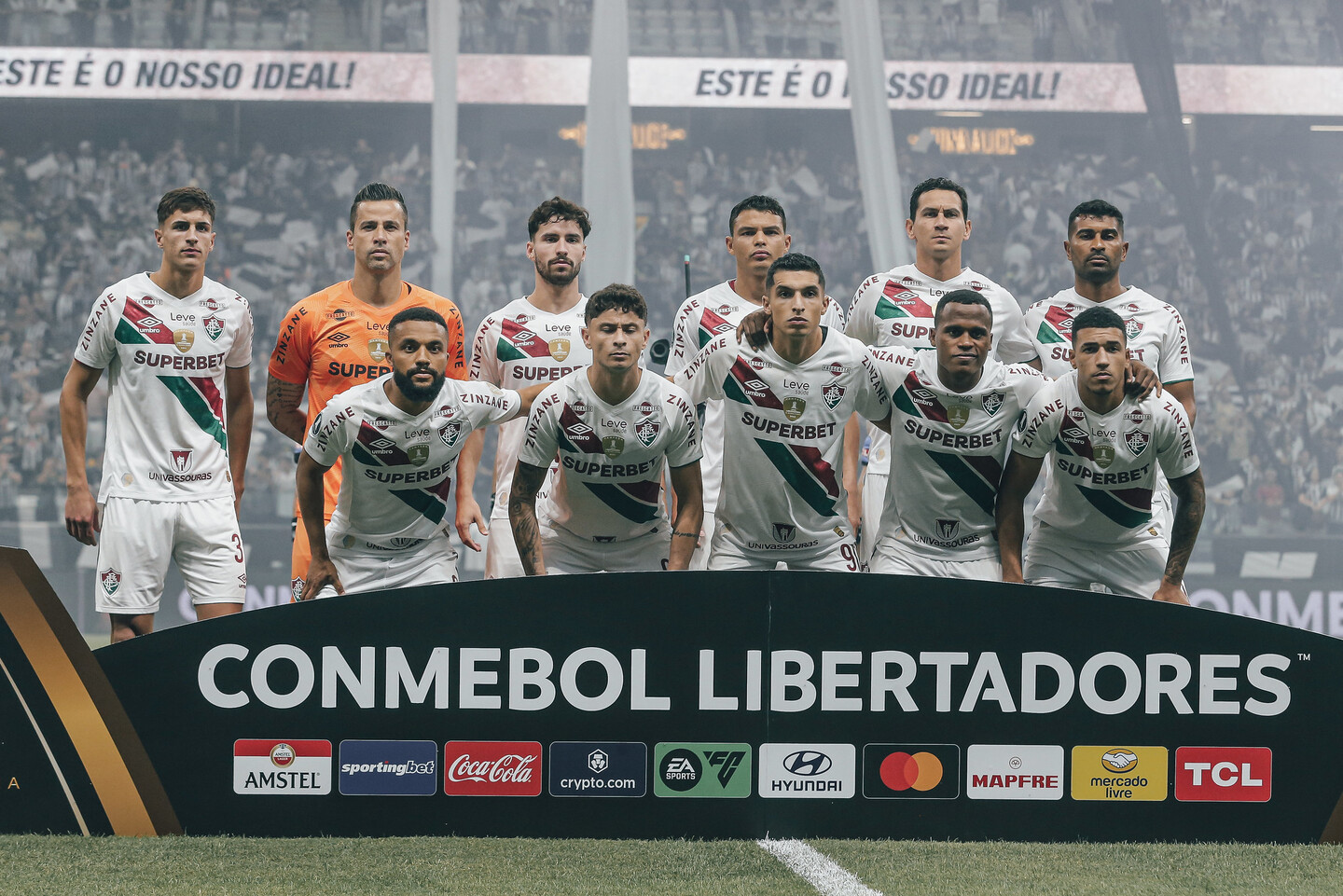 Fluminenese perfilado antes de semifinal da Libertadores 2024