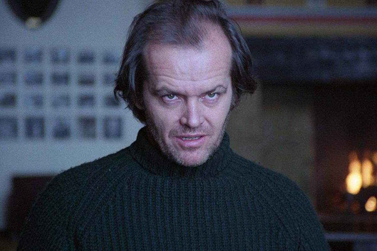 Jack Nicholson em ''O Iluminado''